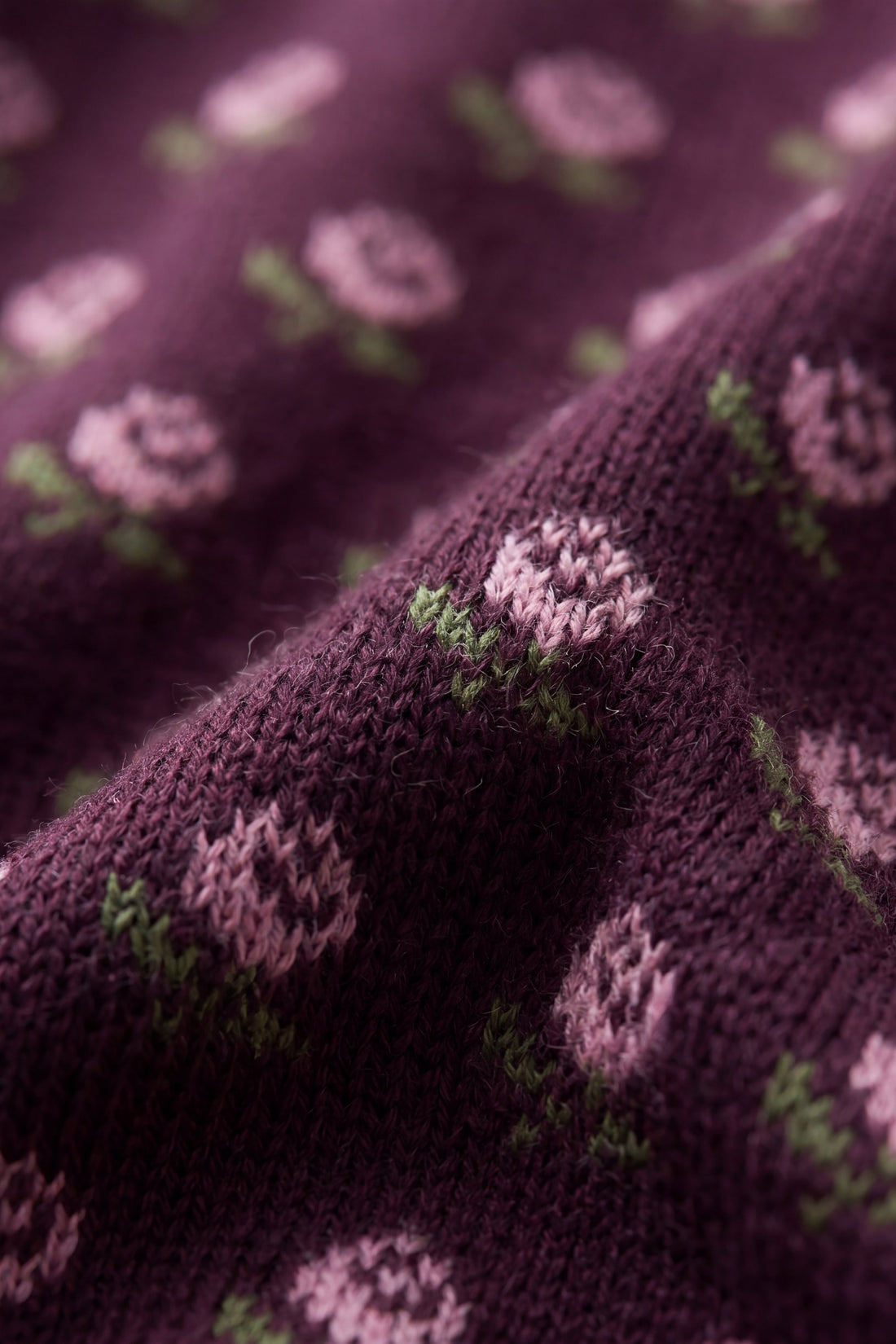 Evie Cardigan - Evie Jacquard Fig Childrens Cardigan from Jamie Kay USA