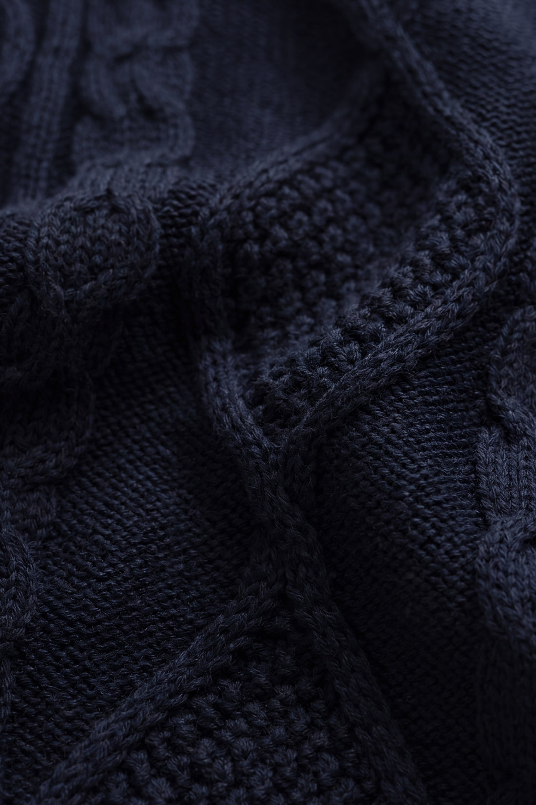 Logan Knitted Cardigan - Navy Childrens Cardigan from Jamie Kay USA