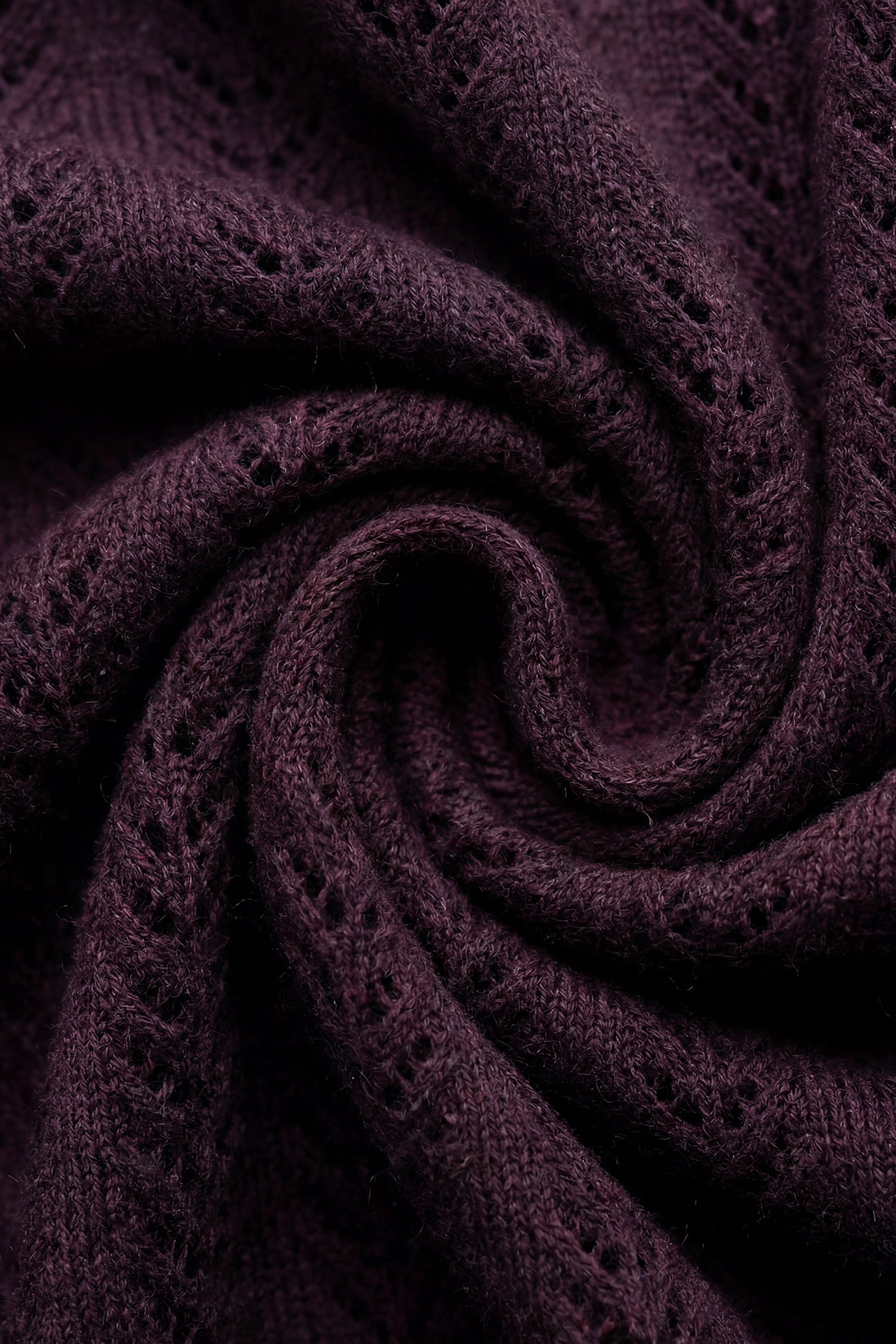 Maxine Knitted Cardigan - Blackcurrant Childrens Cardigan from Jamie Kay USA