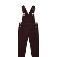 Jordie Cord Overall - Blackberry Childrens Overall from Jamie Kay USA