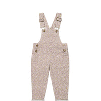 Jordie Cotton Twill Overall - Chloe Lilac Childrens Overall from Jamie Kay USA