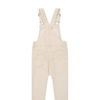 Jordie Overall - Fine Stripe Biscuit/Cloud Childrens Overall from Jamie Kay USA