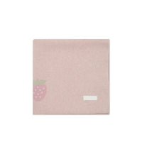 Juliette Blanket - Strawberry Childrens Blanket from Jamie Kay USA