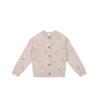 Juliette Cardigan - Meredith Morganite Childrens Cardigan from Jamie Kay USA