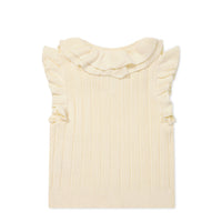 Lilah Top - Parchment Childrens Top from Jamie Kay USA