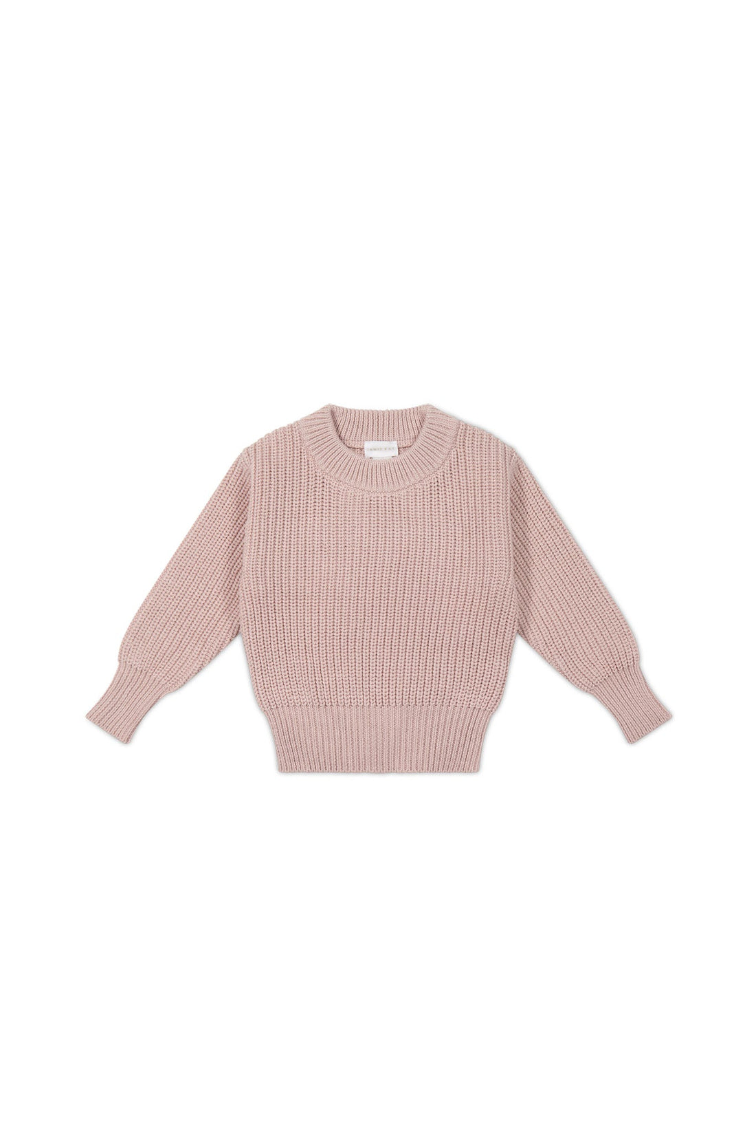 Leon Jumper - Shell Pink Childrens Jumper from Jamie Kay USA