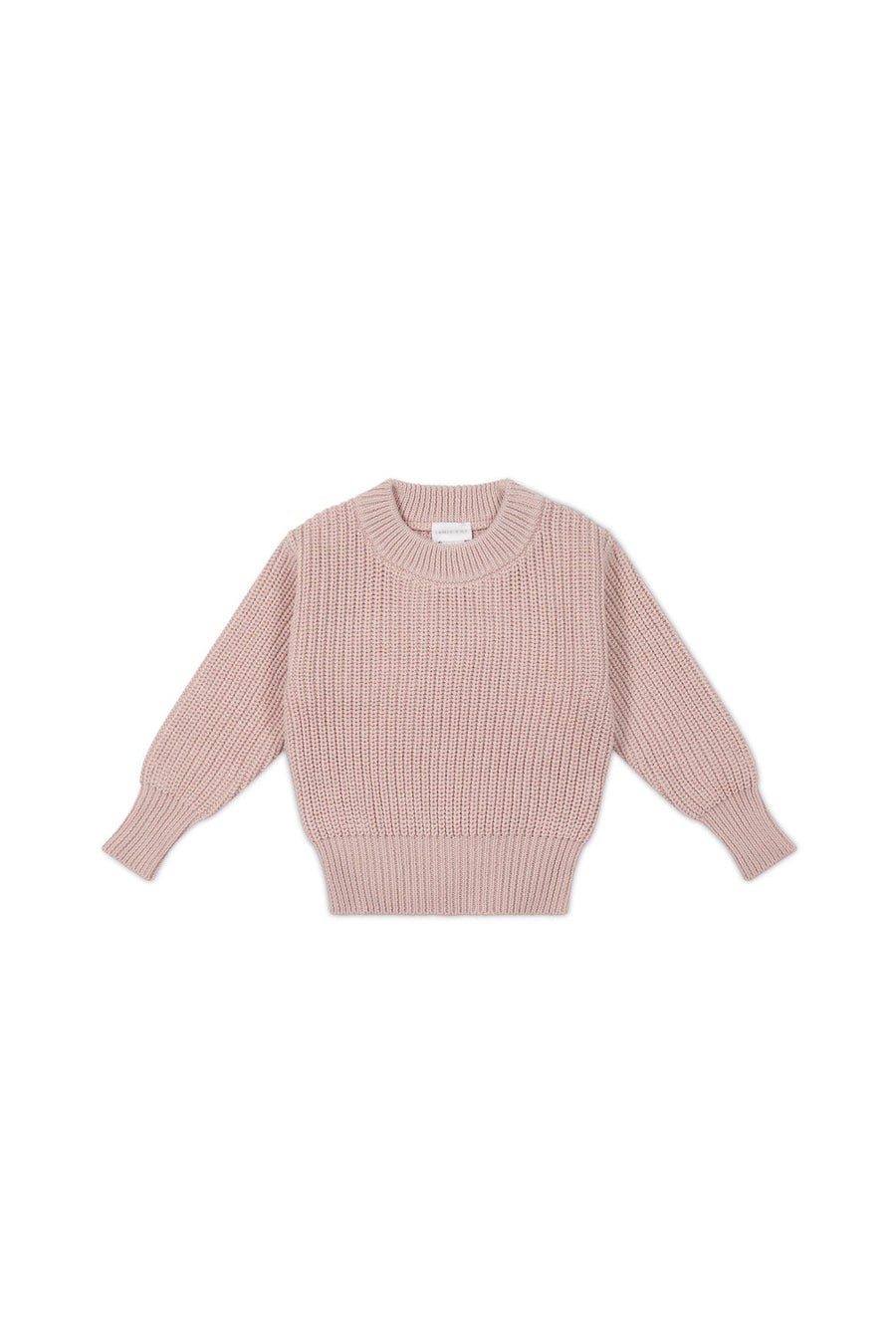 Leon Jumper - Shell Pink Childrens Jumper from Jamie Kay USA