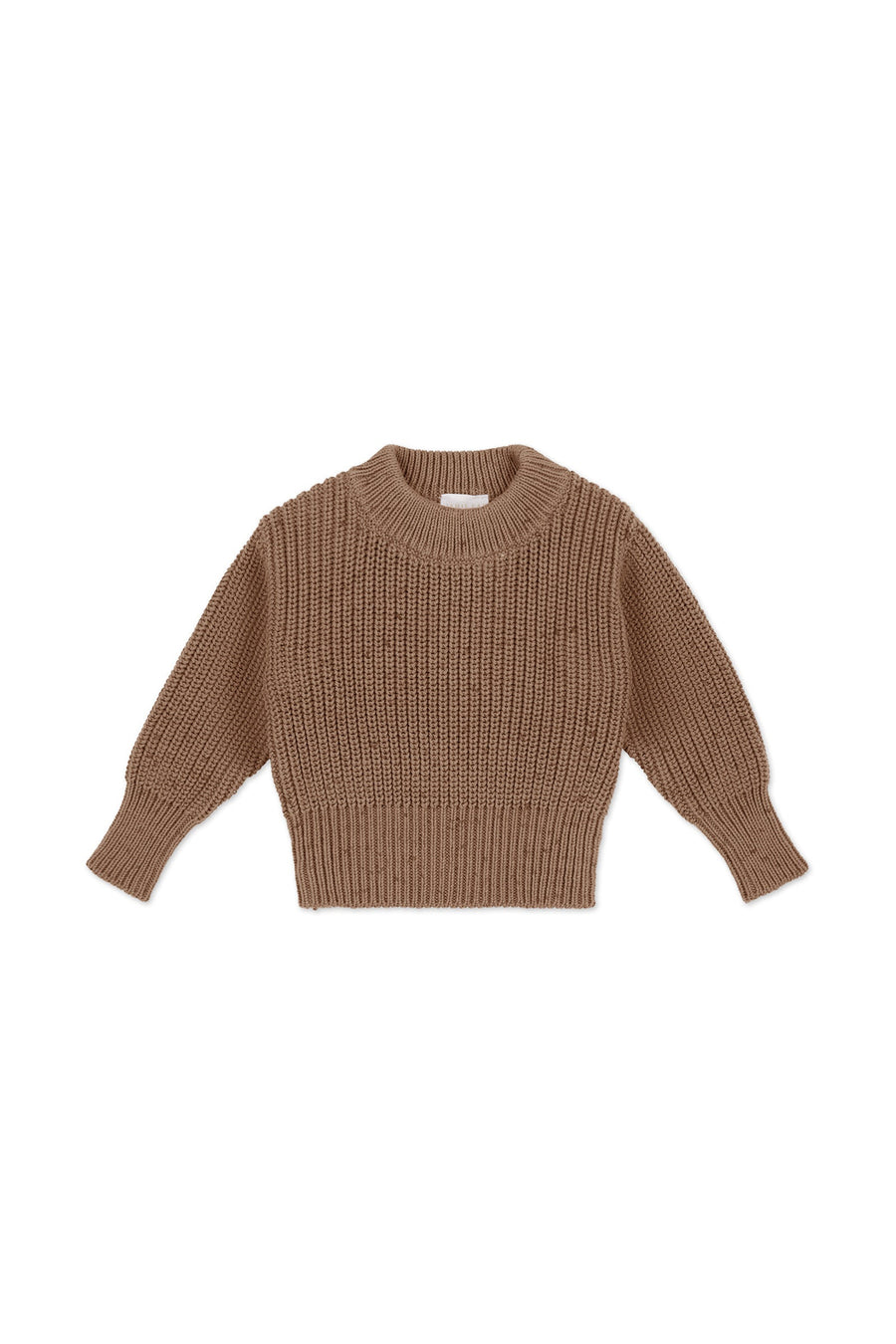 Leon Knit Jumper - Tiger Fleck Childrens Jumper from Jamie Kay USA