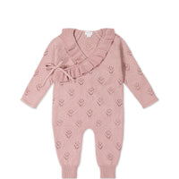 Lilah Onepiece - Ballet Pink Marle Childrens Onepiece from Jamie Kay USA