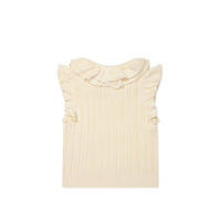 Lilah Top - Parchment Childrens Top from Jamie Kay USA