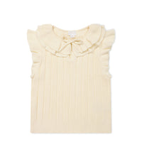 Lilah Top - Parchment Childrens Top from Jamie Kay USA