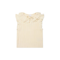 Lilah Top - Parchment Childrens Top from Jamie Kay USA