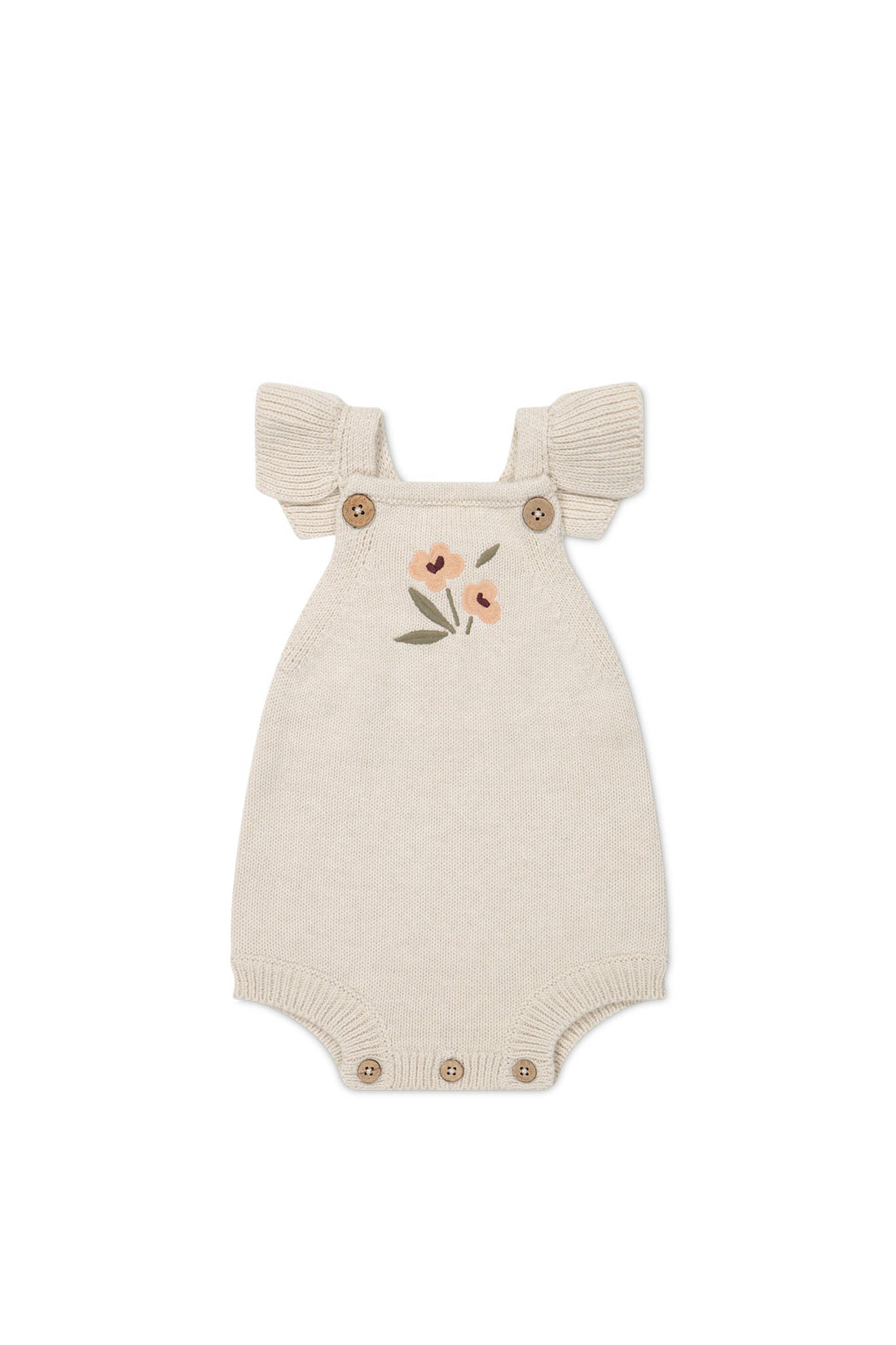 Lulu Romper - Rosewater Petite Goldie Childrens Romper from Jamie Kay USA