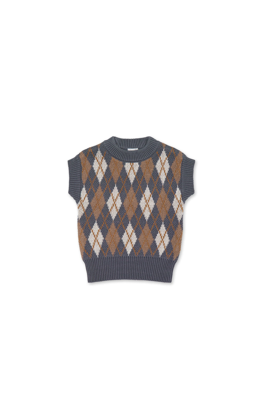 Marcus Knit Vest - Marcus Jacquard Arctic Childrens Vest from Jamie Kay USA