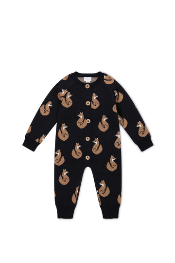 Marlow Onepiece - Fox Cubs Constellation Childrens Onepiece from Jamie Kay USA