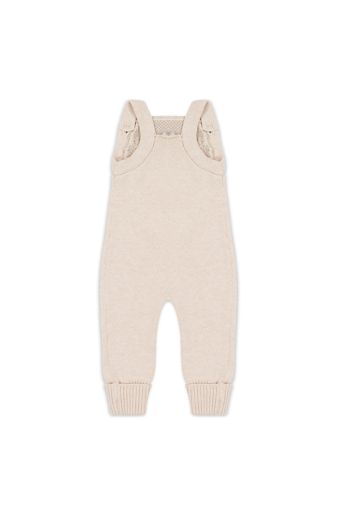 Miranda Playsuit - Miranda Light Oatmeal Marle Childrens Playsuit from Jamie Kay USA