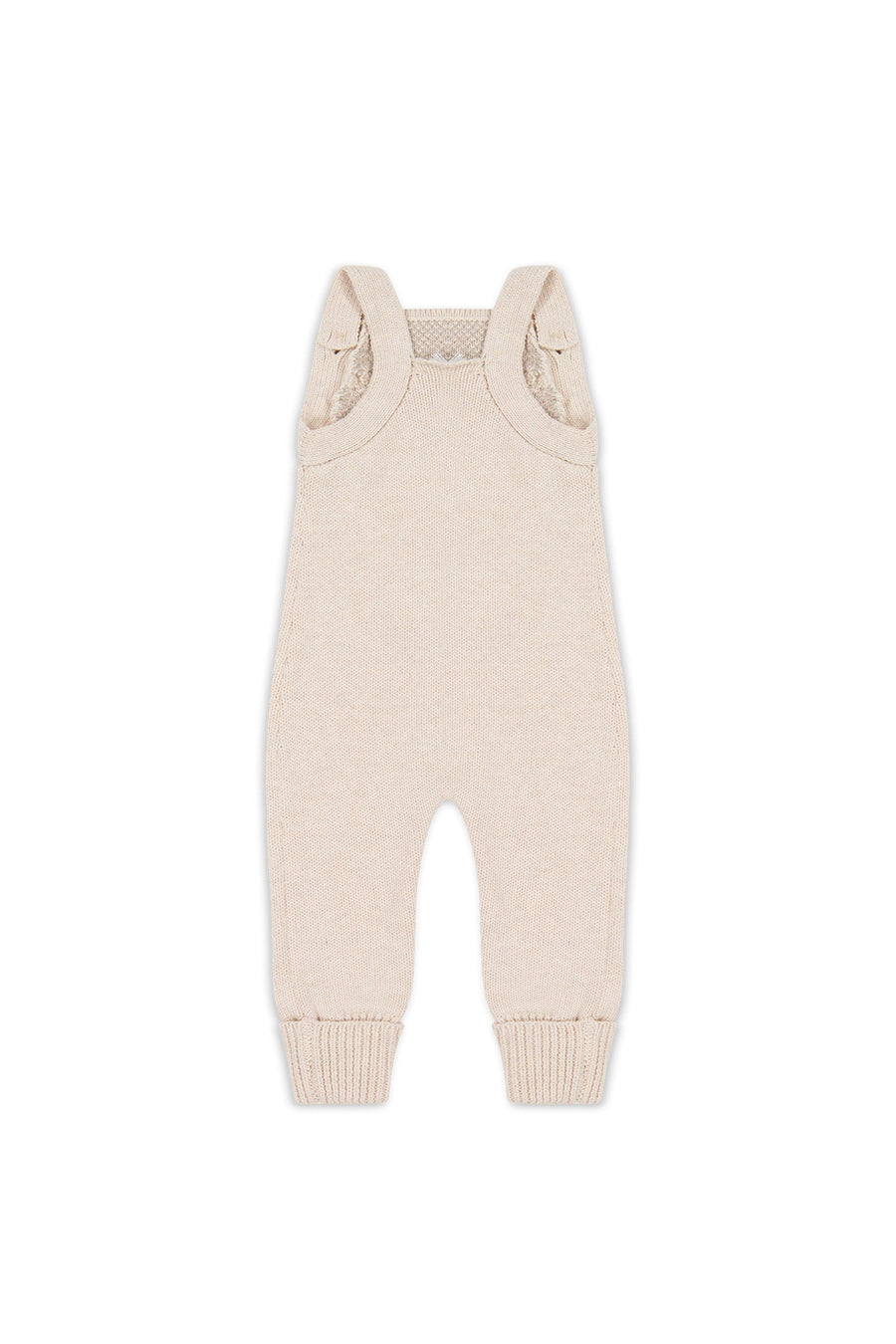 Miranda Playsuit - Miranda Light Oatmeal Marle Childrens Playsuit from Jamie Kay USA