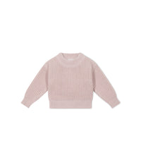 Morgan Jumper - Old Rose Childrens Jumper from Jamie Kay USA