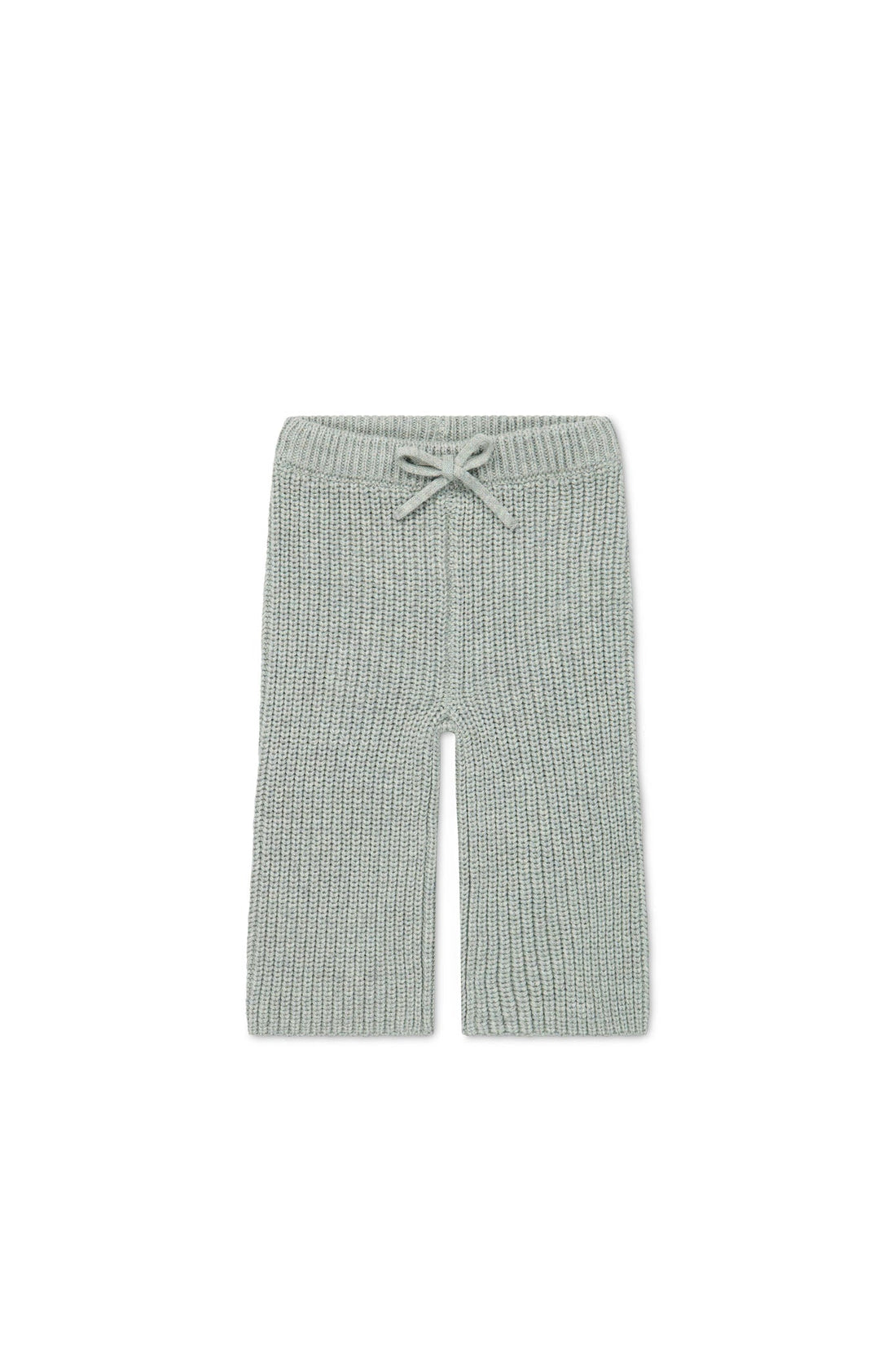 Morgan Knitted Pant - Mist Fleck Childrens Pant from Jamie Kay USA