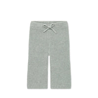 Morgan Knitted Pant - Mist Fleck Childrens Pant from Jamie Kay USA