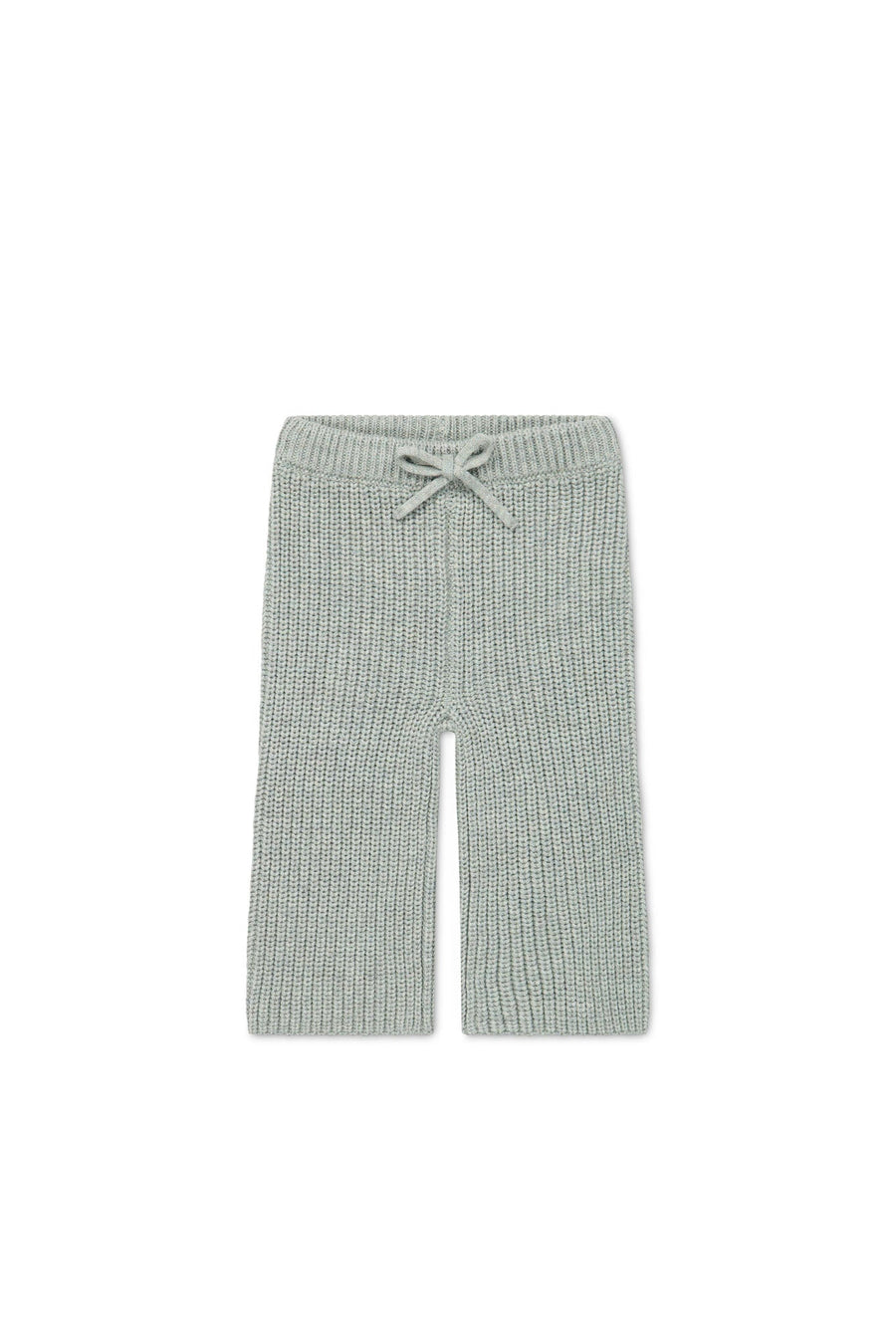 Morgan Knitted Pant - Mist Fleck Childrens Pant from Jamie Kay USA