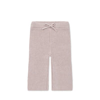 Morgan Knitted Pant - Pastel Marle Childrens Pant from Jamie Kay USA