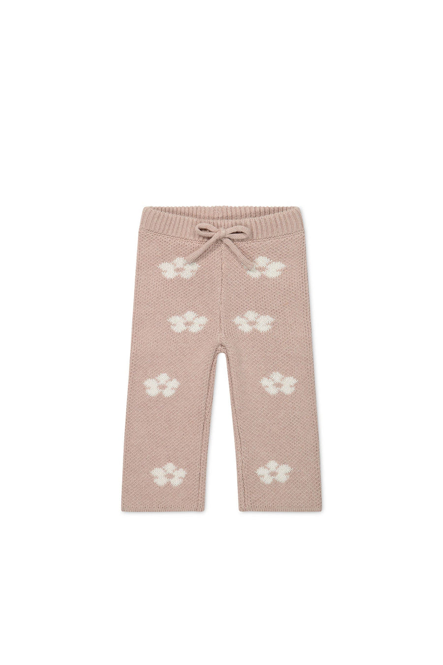 OG Morgan Knit Pant - Frankie Knit Rose Childrens Pant from Jamie Kay USA