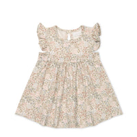 Organic Cotton Ada Dress - April Glacier Childrens Dress from Jamie Kay USA