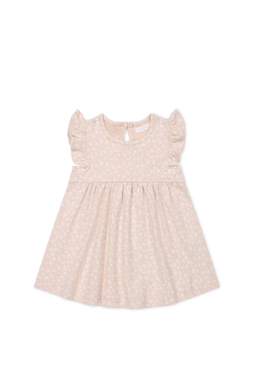 Organic Cotton Ada Dress - Rosalie Field Rose Childrens Dress from Jamie Kay USA