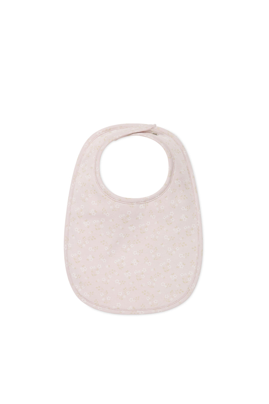 Organic Cotton Bib - Addie Lilac Childrens Bib from Jamie Kay USA