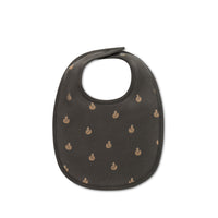 Organic Cotton Bib - Fox Cubs Wolf Childrens Bib from Jamie Kay USA