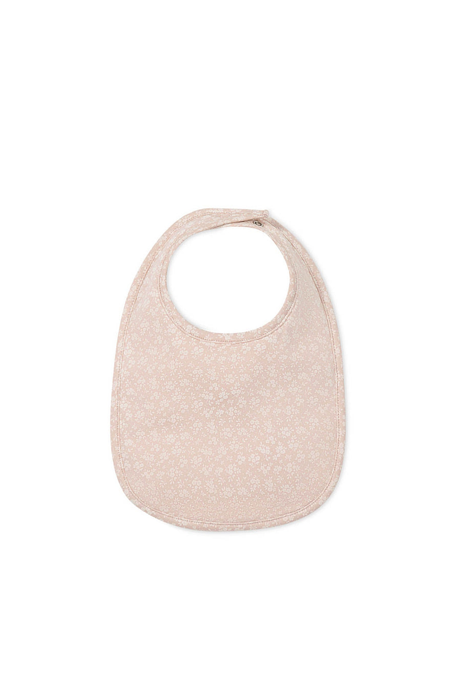 Organic Cotton Bib - Rosalie Field Rose Childrens Bib from Jamie Kay USA