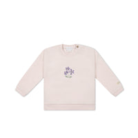 Organic Cotton Bobbie Sweatshirt - Rosewater Childrens Top from Jamie Kay USA