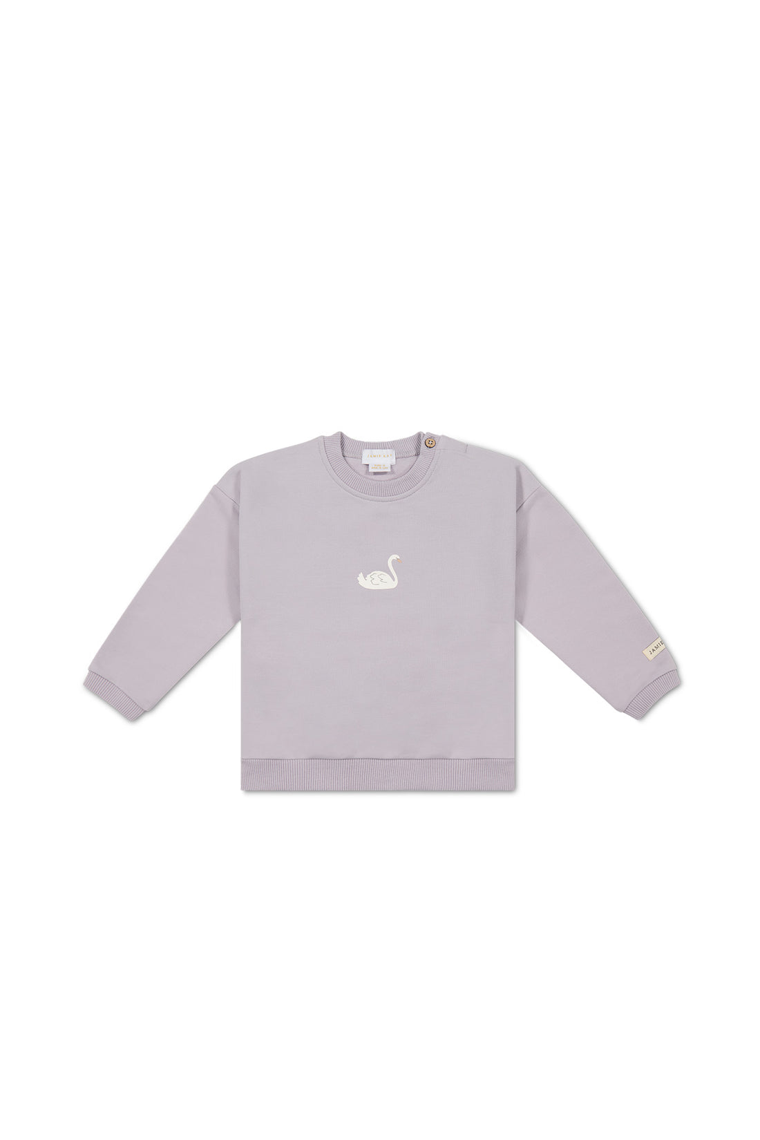 Organic Cotton Bobbie Sweatshirt - Starling Childrens Top from Jamie Kay USA