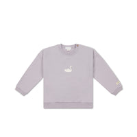 Organic Cotton Bobbie Sweatshirt - Starling Childrens Top from Jamie Kay USA