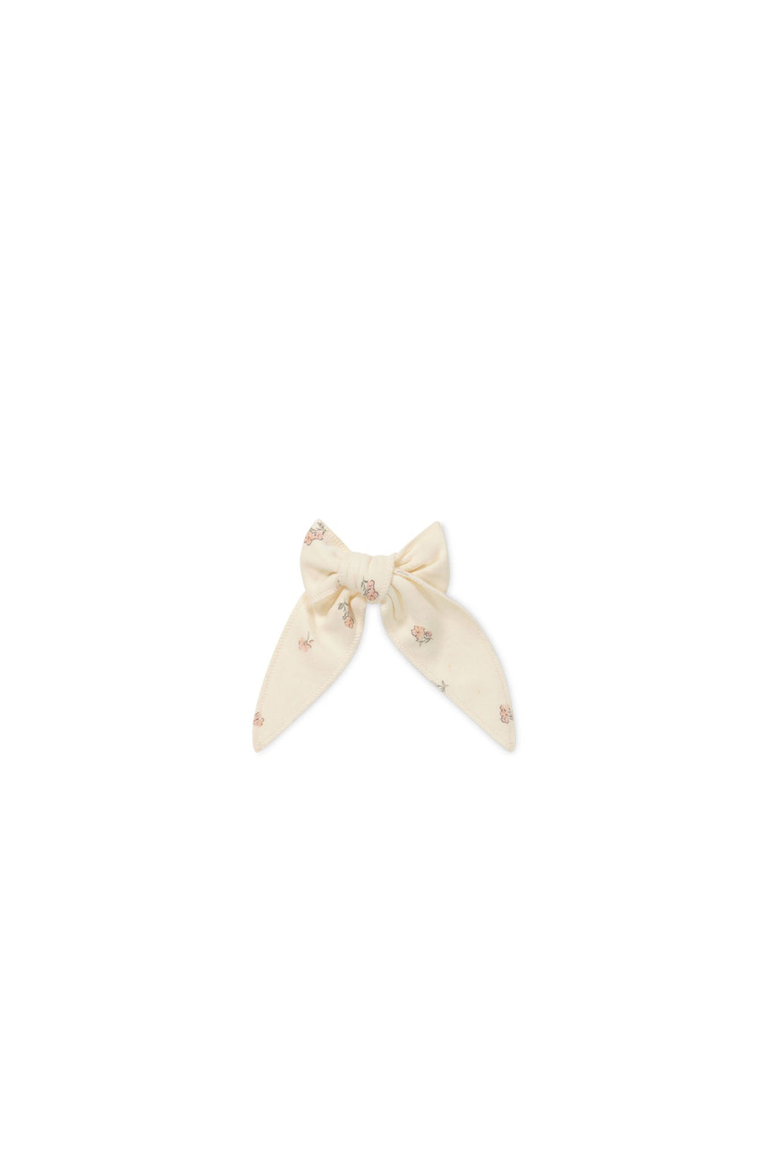 Organic Cotton Bow - Meredith Egret Childrens Bow from Jamie Kay USA