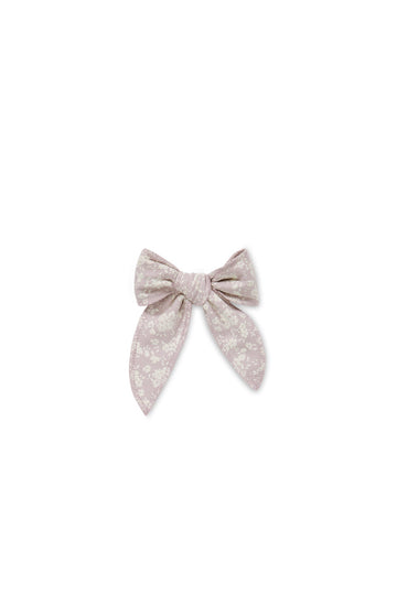 Organic Cotton Bow - Sadie Luna Childrens Hair Bow from Jamie Kay USA