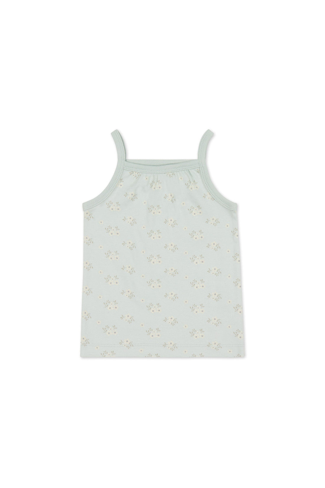 Organic Cotton Casey Top - Rose Floral Smoke Childrens Top from Jamie Kay USA