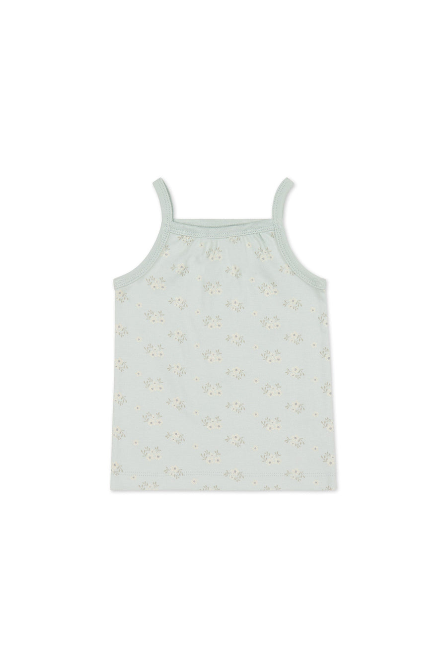 Organic Cotton Casey Top - Rose Floral Smoke Childrens Top from Jamie Kay USA