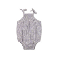 Organic Cotton Cassie Playsuit - April Lilac Childrens Playsuit from Jamie Kay USA