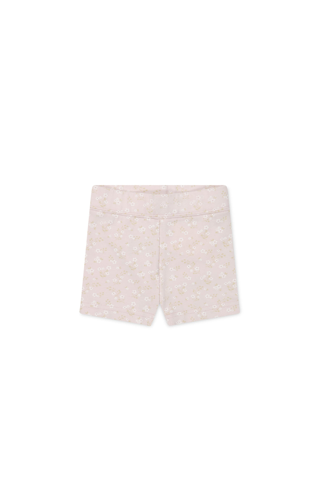 Organic Cotton Everyday Bike Short - Addie Lilac Childrens Short from Jamie Kay USA