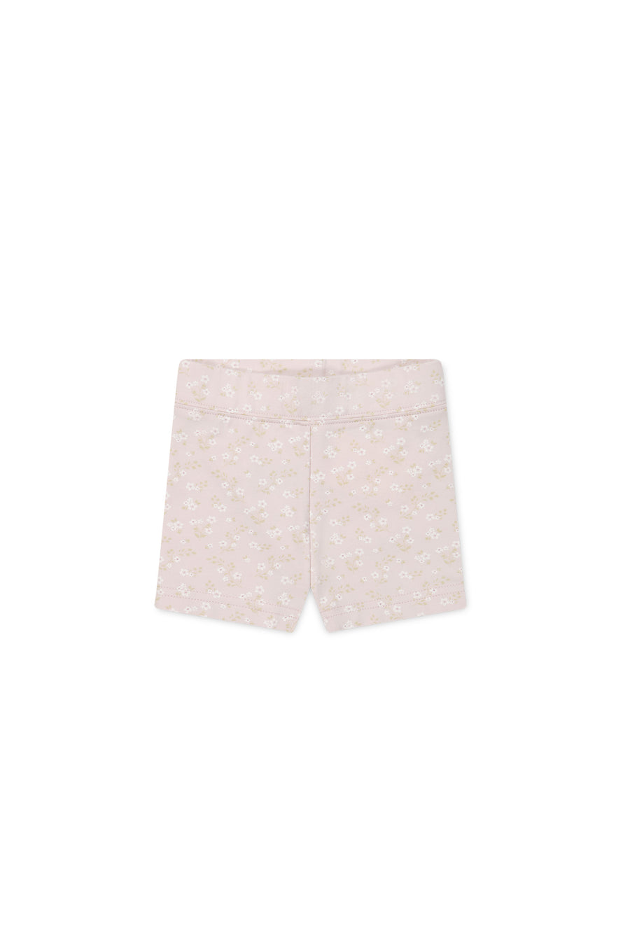 Organic Cotton Everyday Bike Short - Addie Lilac Childrens Short from Jamie Kay USA