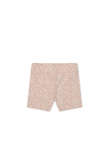 Organic Cotton Everyday Bike Short - Amber Rose Childrens Short from Jamie Kay USA