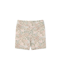 Organic Cotton Everyday Bike Short - April Glacier Childrens Short from Jamie Kay USA