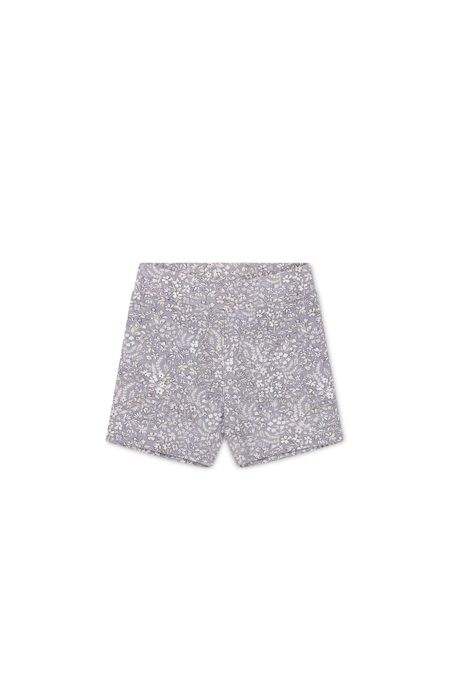 Organic Cotton Everyday Bike Short - April Lilac Childrens Short from Jamie Kay USA