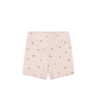 Organic Cotton Everyday Bike Short - Meredith Morganite Childrens Short from Jamie Kay USA