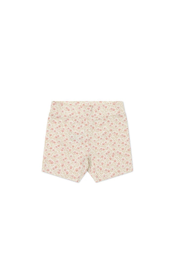 Organic Cotton Everyday Bike Short - Emmy Egret Childrens Short from Jamie Kay USA