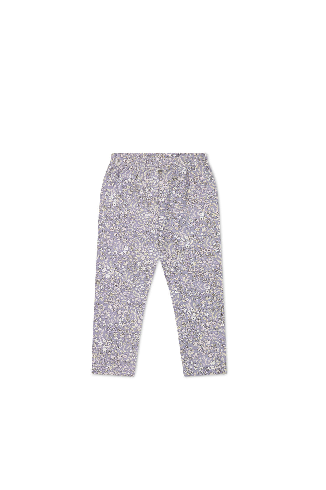 Organic Cotton Everyday Legging - April Lilac Childrens Legging from Jamie Kay USA