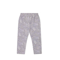 Organic Cotton Everyday Legging - April Lilac Childrens Legging from Jamie Kay USA