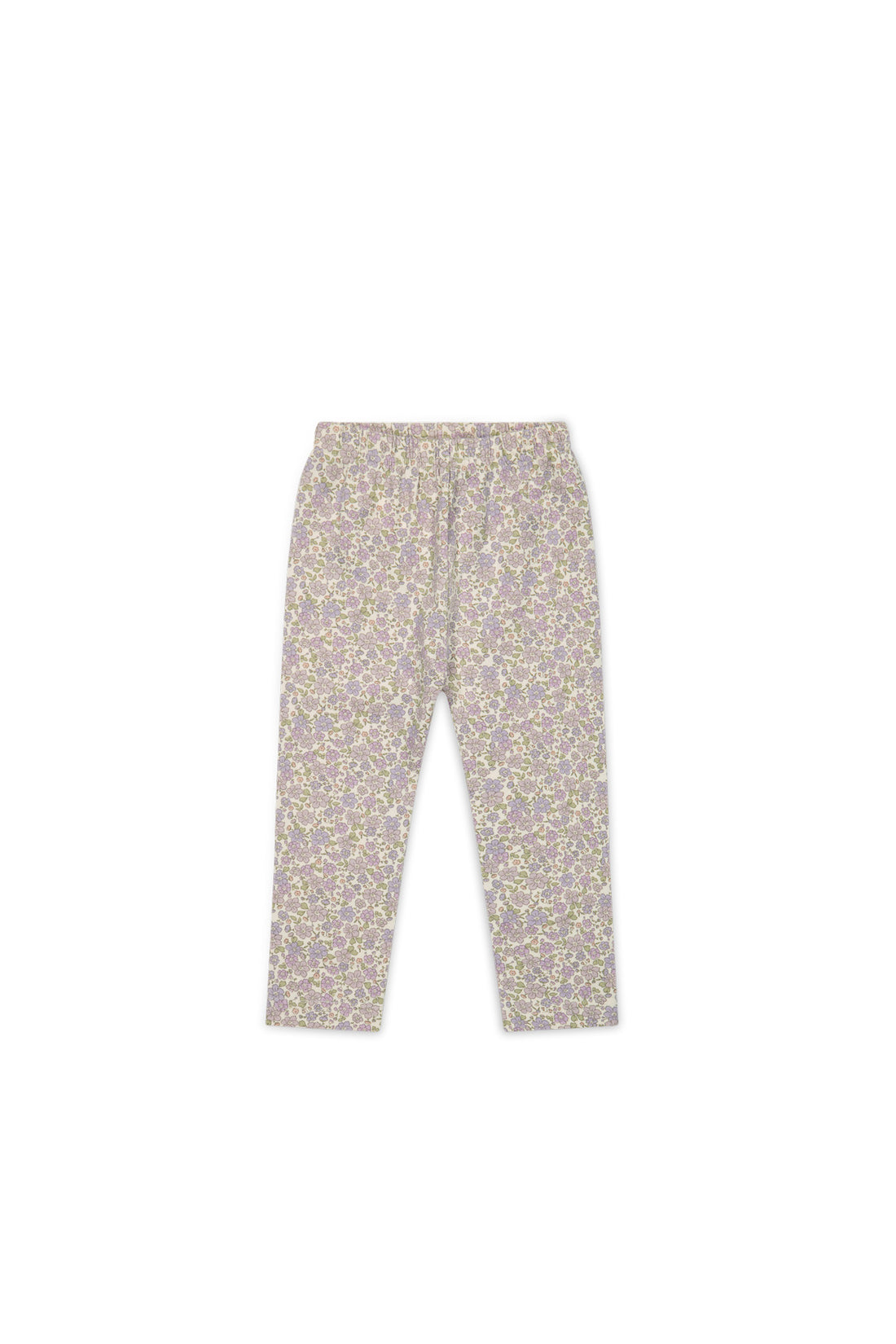 Organic Cotton Everyday Legging - Chloe Lavender Childrens Legging from Jamie Kay USA